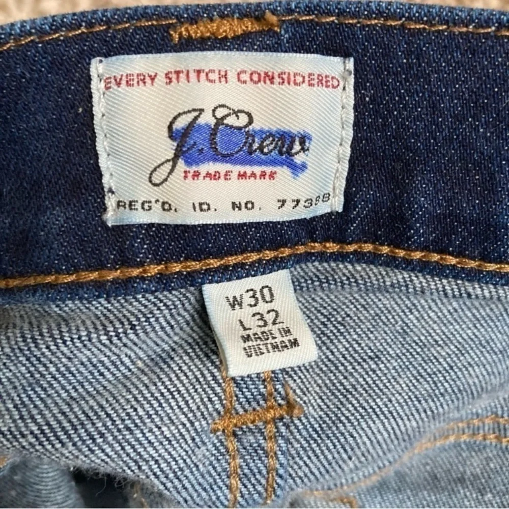 J. Crew Men's 250 Skinny Jeans Kurabo Premium Japanese Denim Dark Wash 30x32